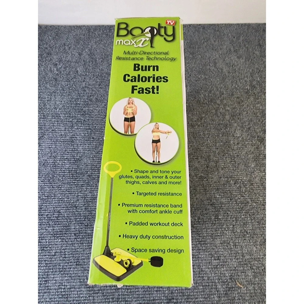 Booty Max  Home Workout Butt Exercise Equipment W/ Resistance Band Technology - Picture 3 of 4